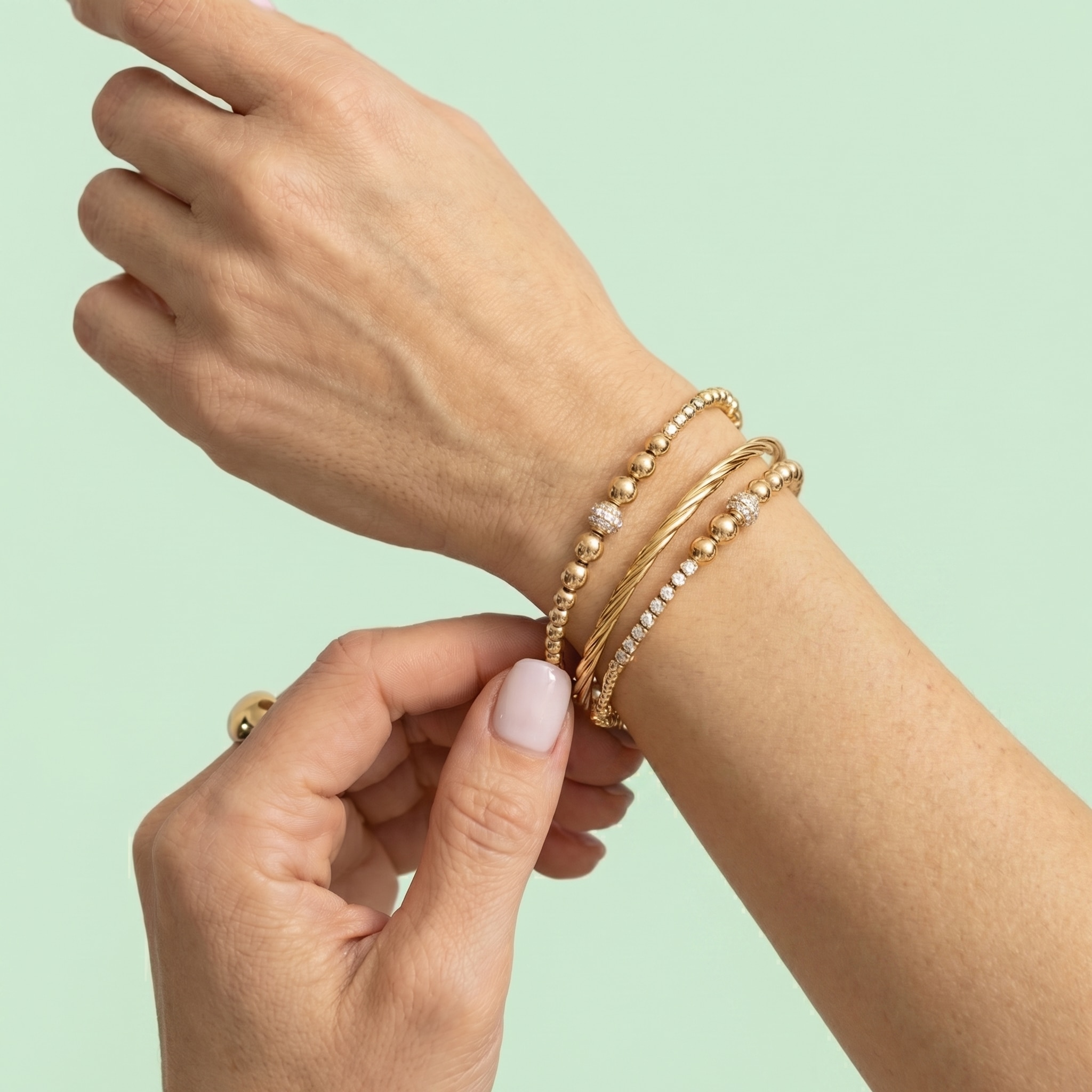 Brazaletes de Oro 18K