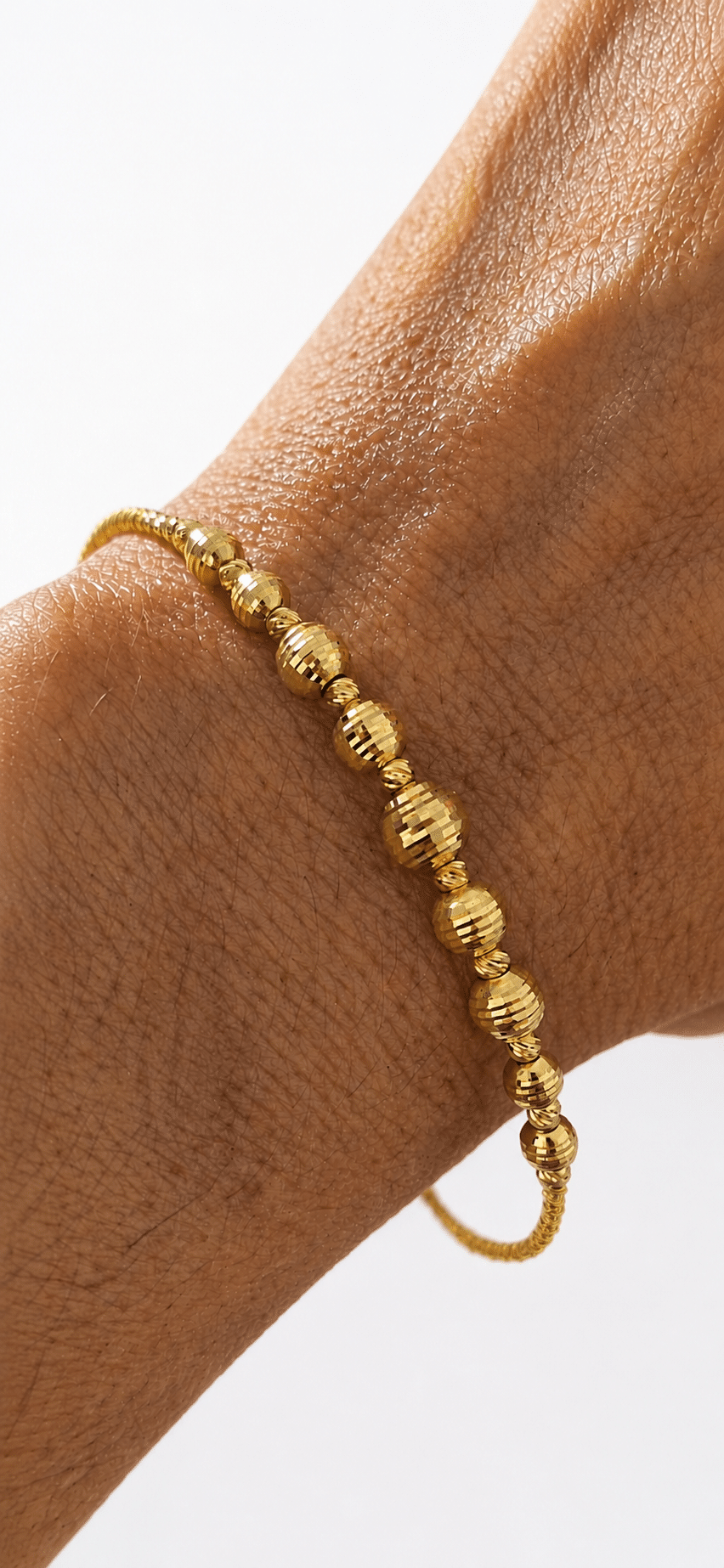 Diamond Cut Balls Bracelet - Imagen 2