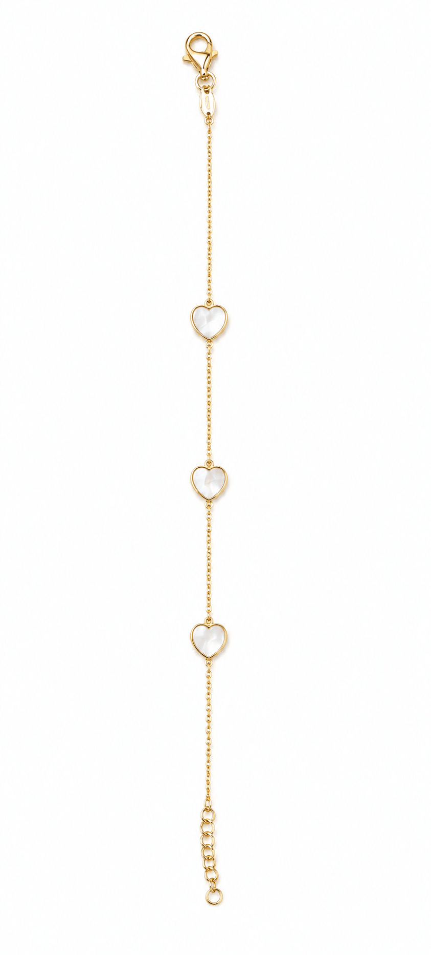 Mother of Pearl heart Bracelet - Imagen 3