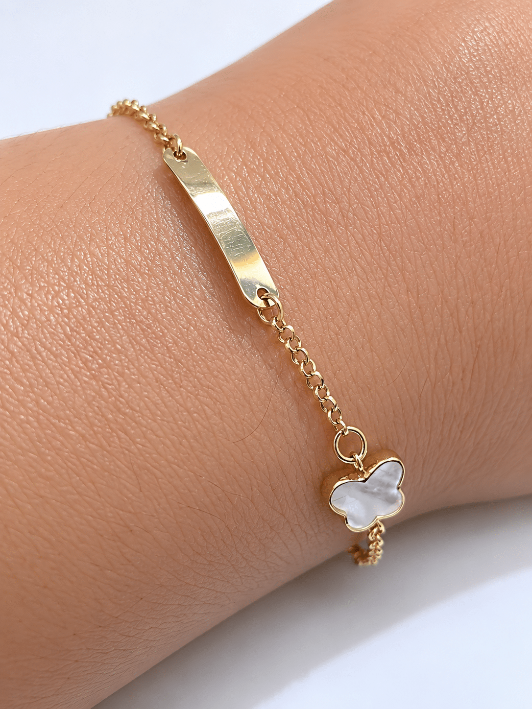 Butterfly Baby Bracelet Plate - Imagen 2