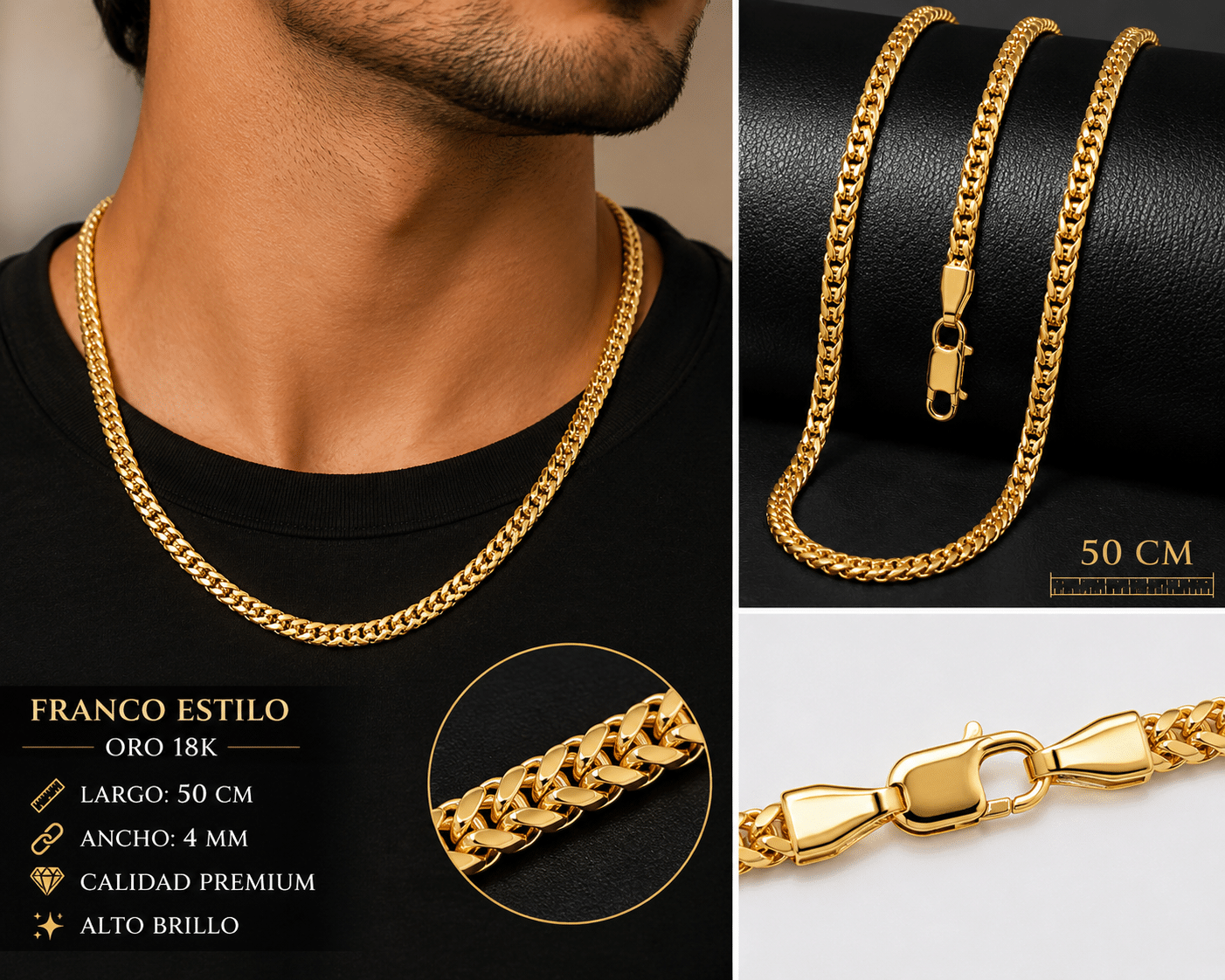 Cubana Doble Style Chain - Imagen 2
