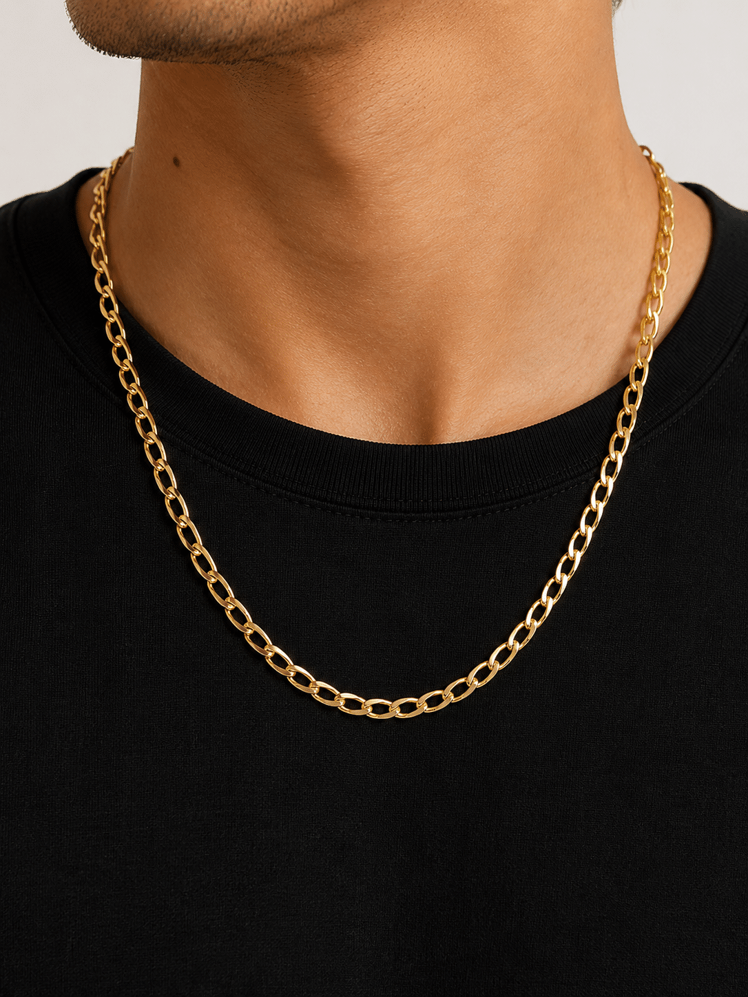 Medium Cuban Link Chain. - Imagen 3