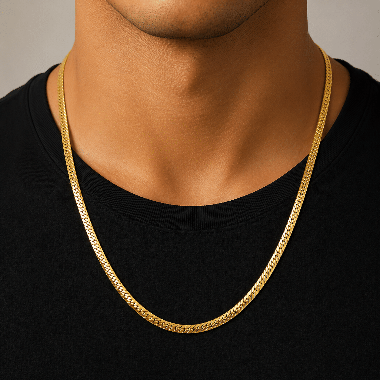 Flat Snake Chain - Imagen 3