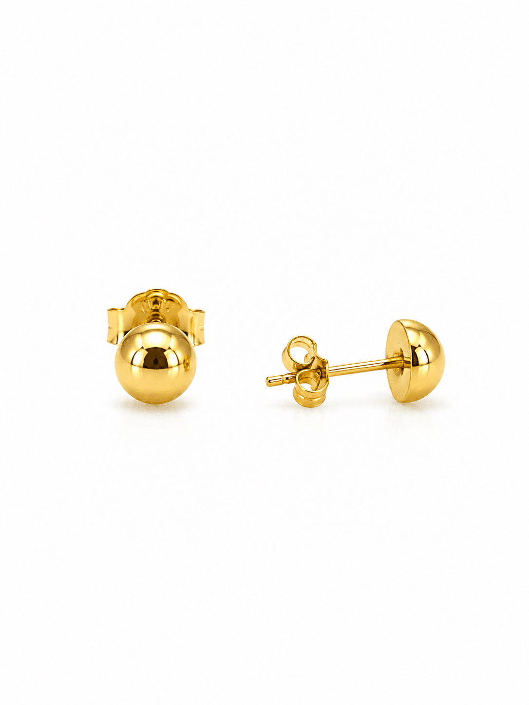 Half Balls Earrings - Imagen 2