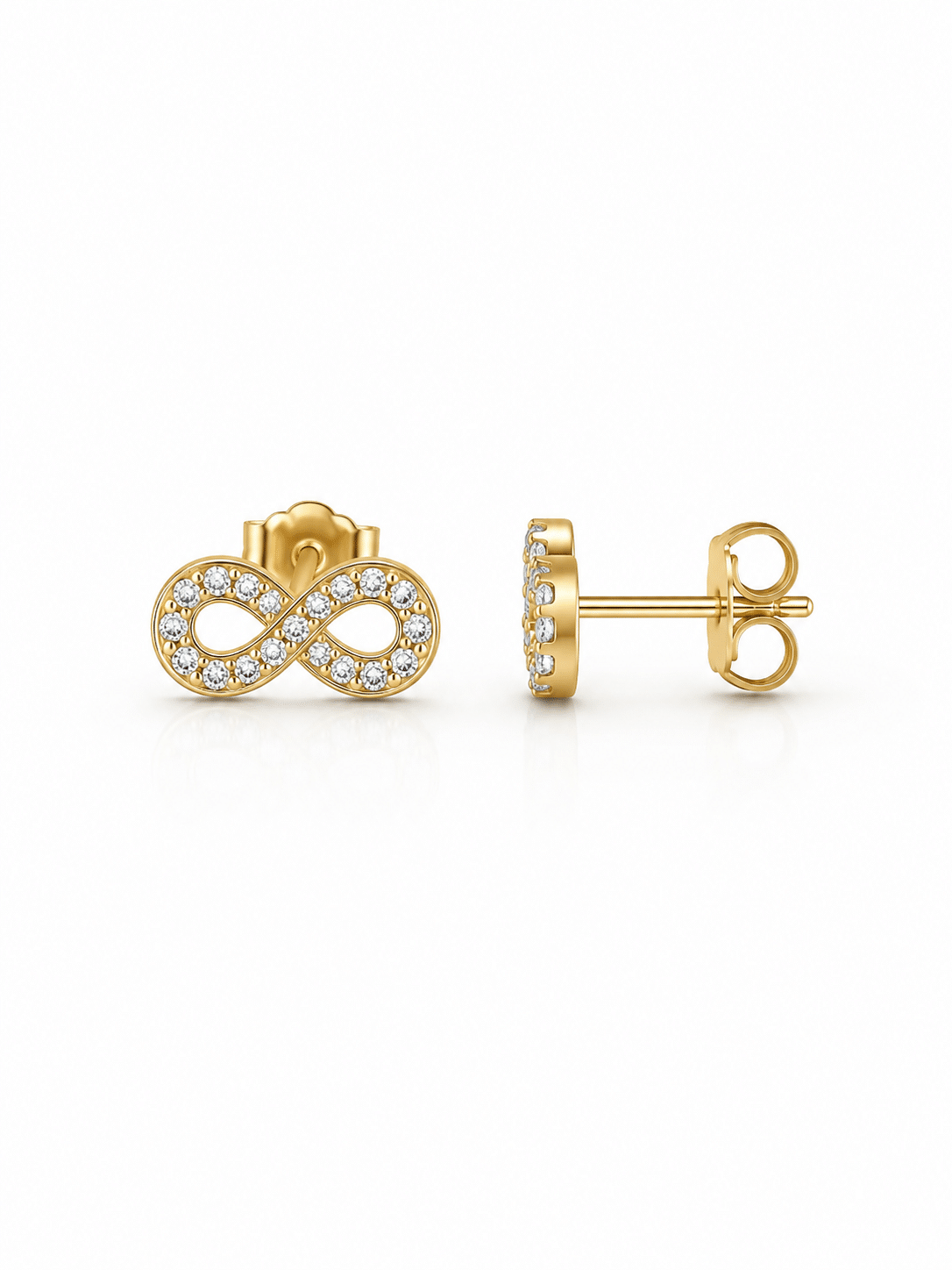 Small Infinity Zirconia Stud - Imagen 2