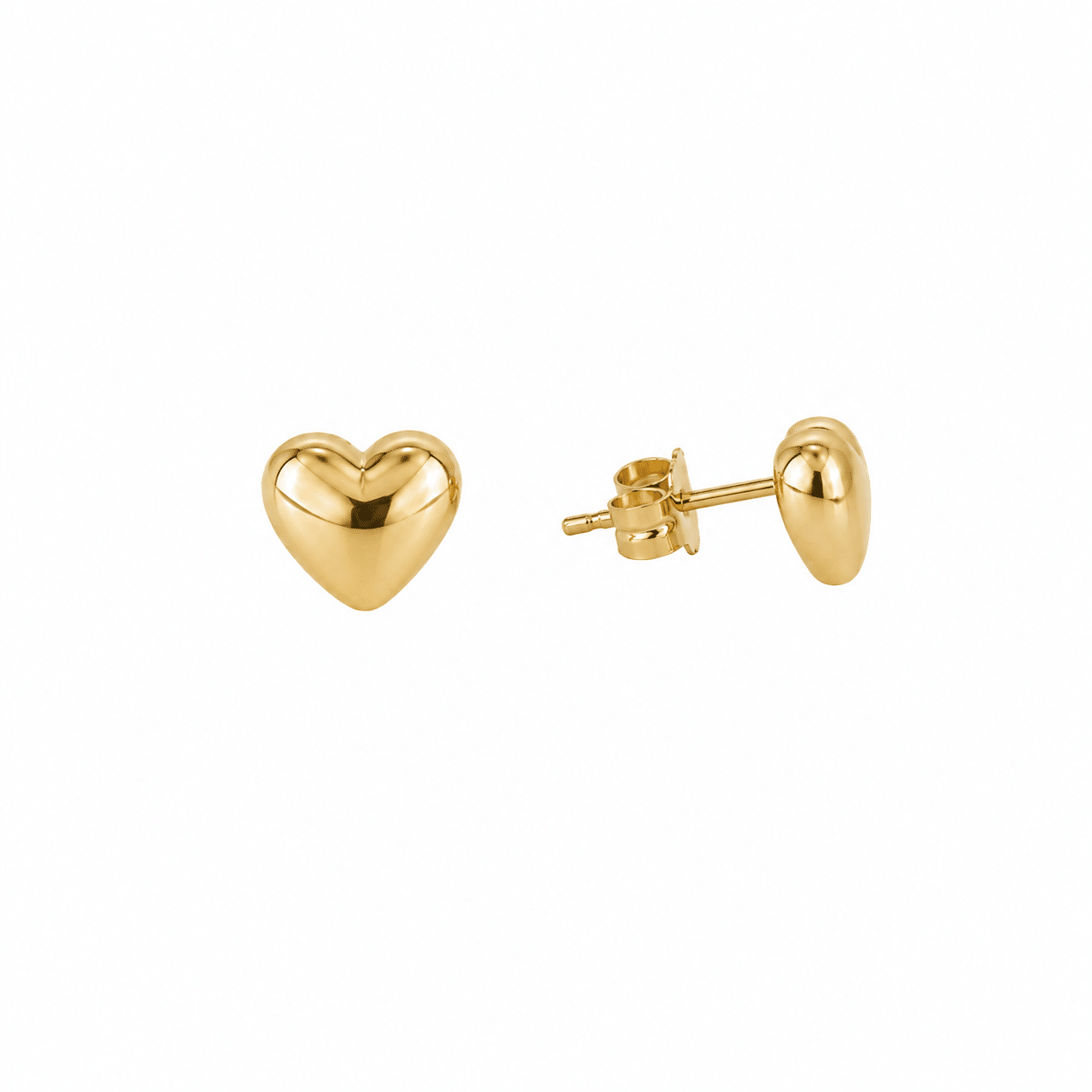 Small Heart Stud - Imagen 2