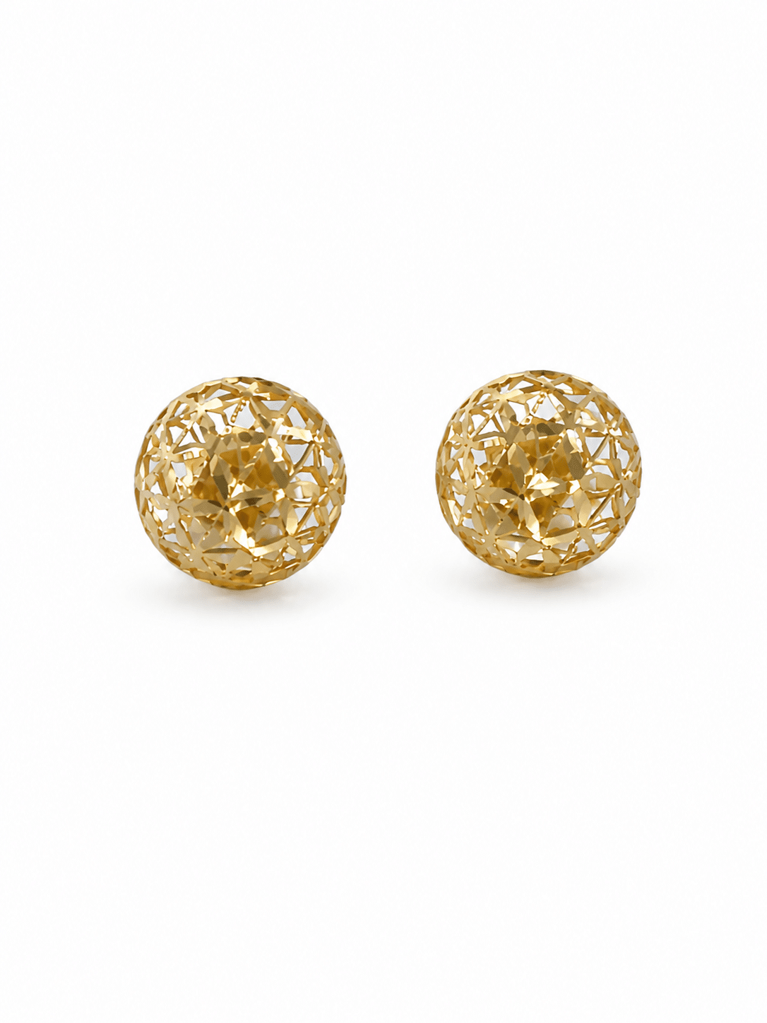 Big Half Balls Earrings - Imagen 2
