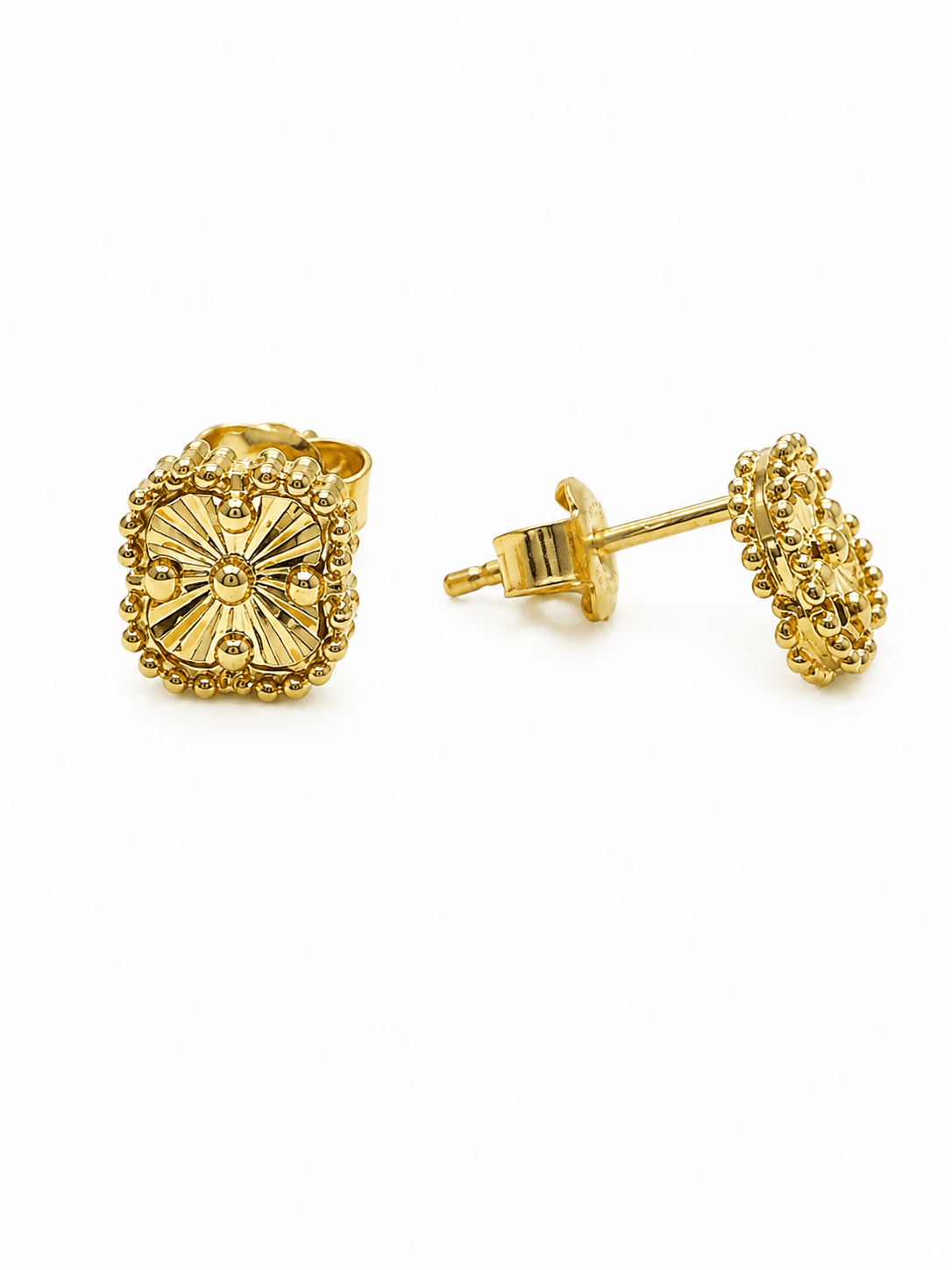 Small Flower Earrings - Imagen 2