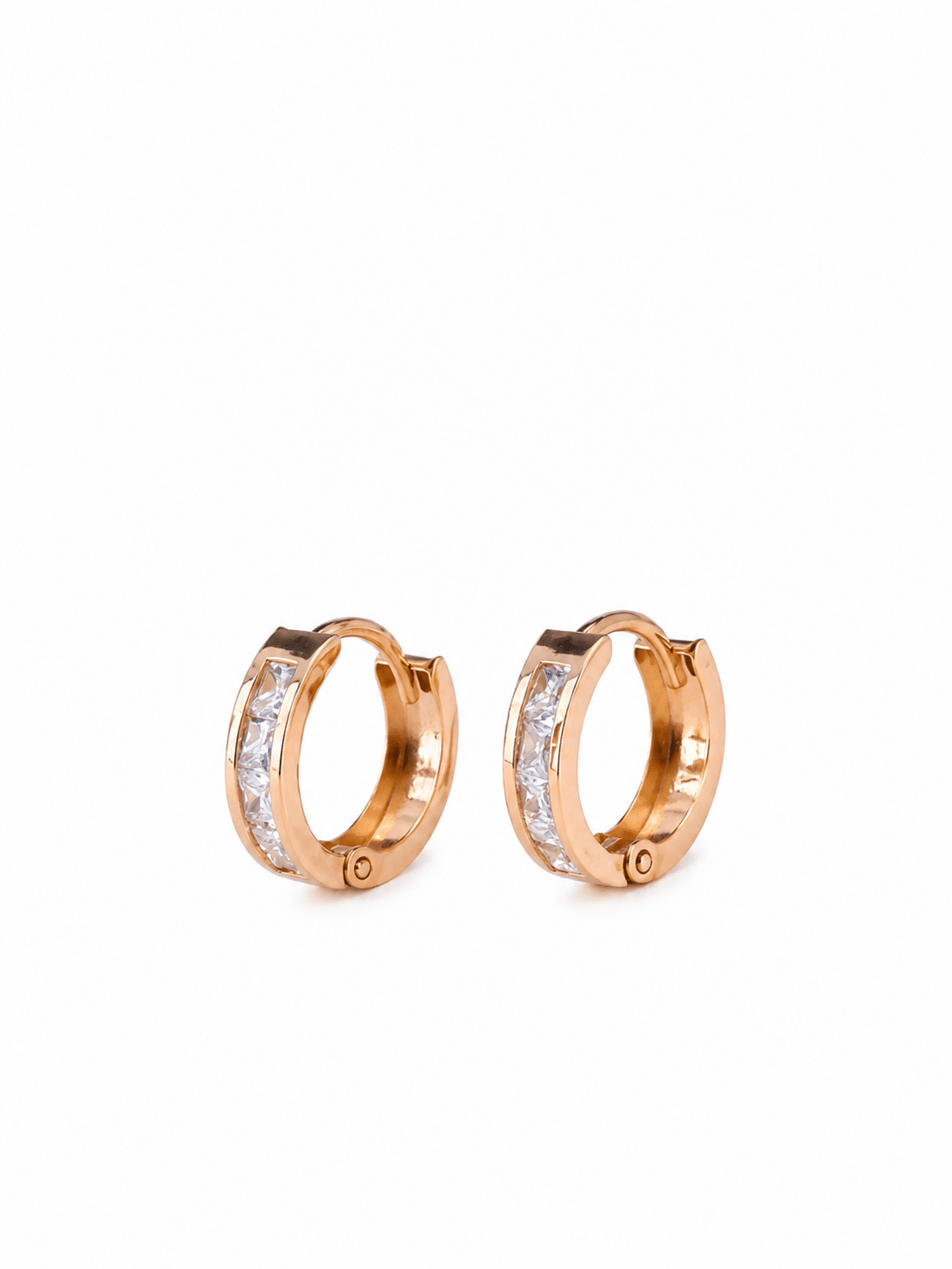 Small Zirconia Huggies - Imagen 3