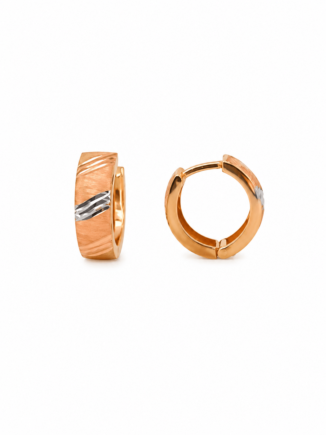 Small Huggies two tone - Imagen 3