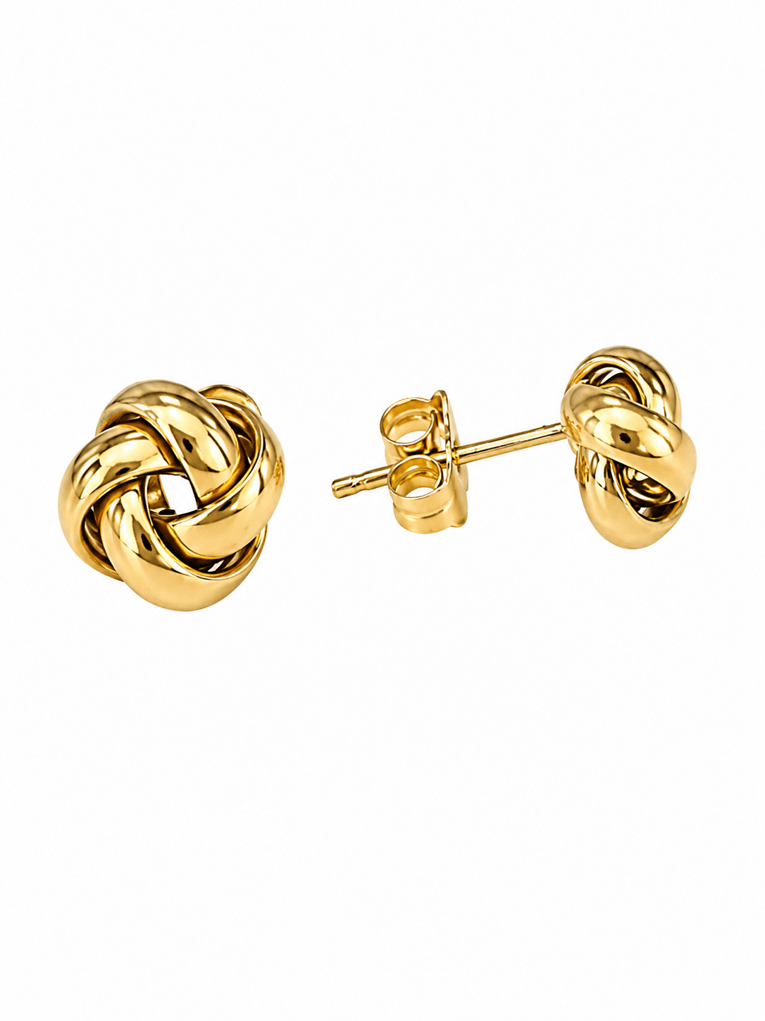 Small knot Style Earrings - Imagen 2