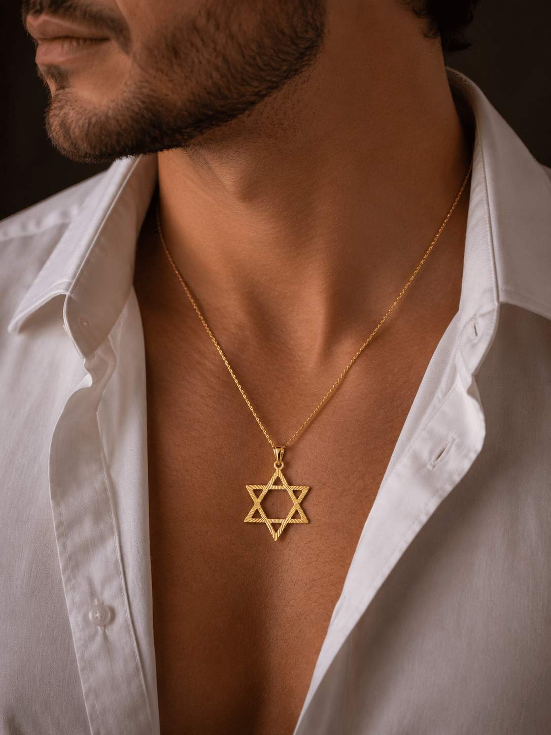 Big Star of David Pendant - Imagen 2