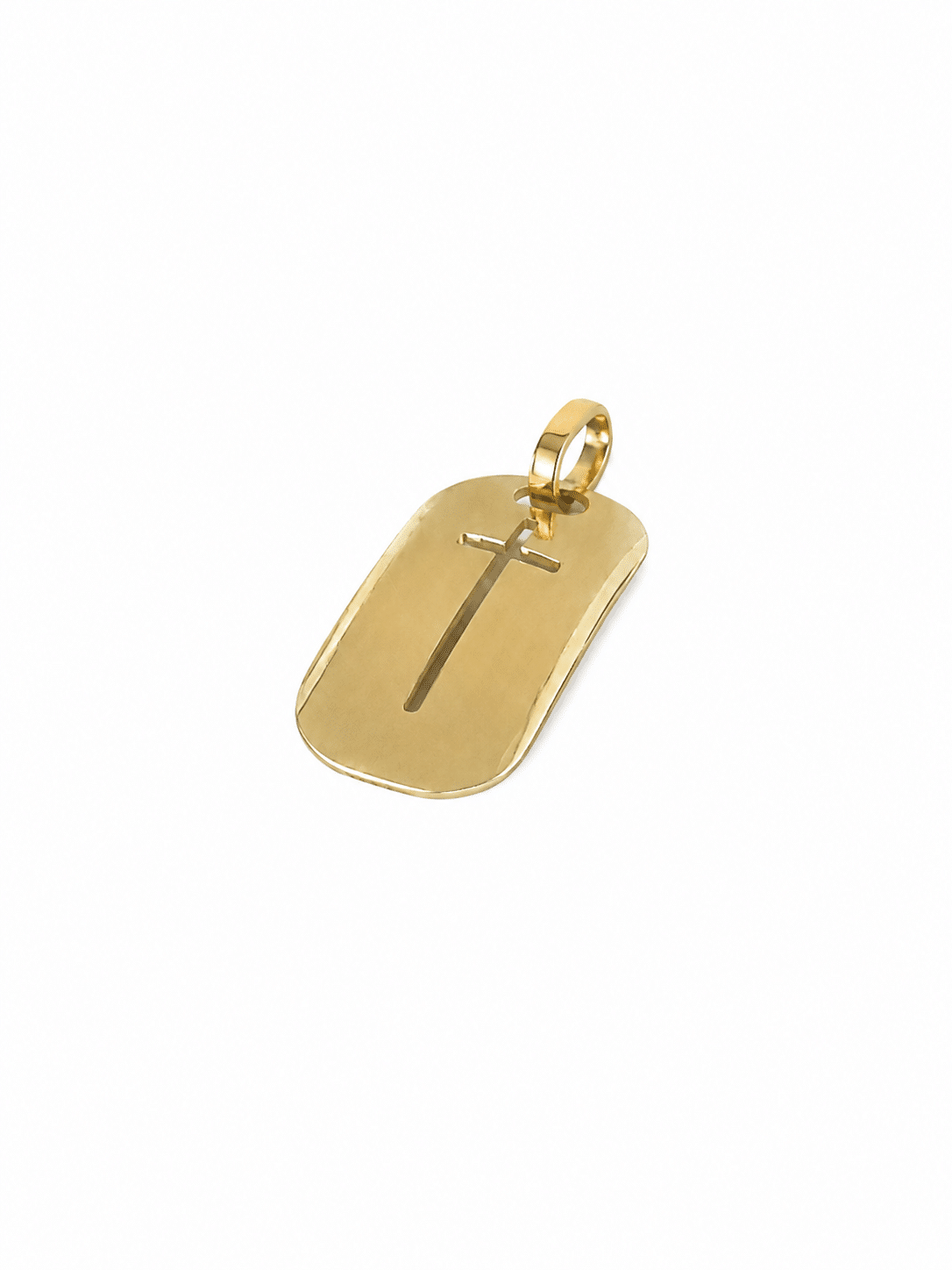 Rectangular Cros Pendant - Imagen 3