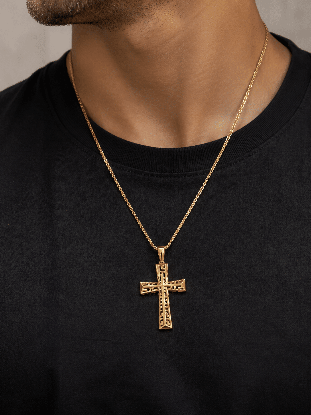 Big Fancy Cross Pendant - Imagen 2