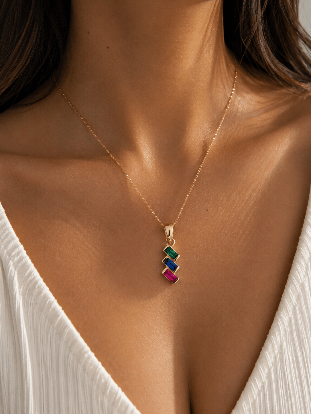 Colors Stone Pendant - Imagen 2