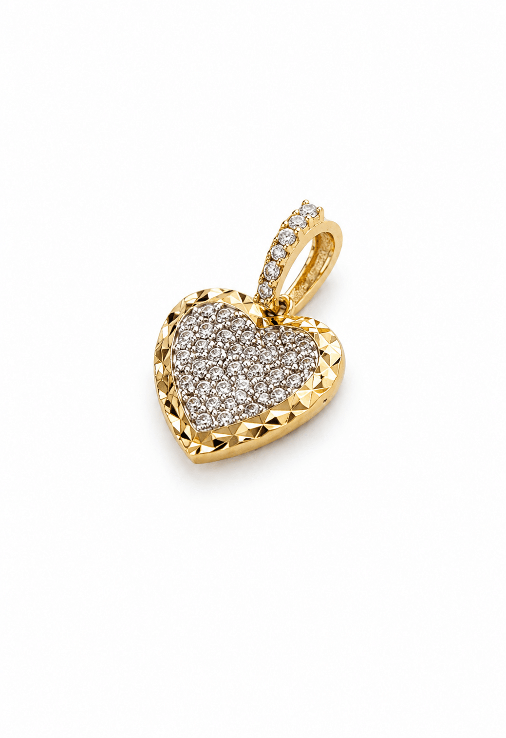 Zirconia Diamond Cut Pendant - Imagen 3