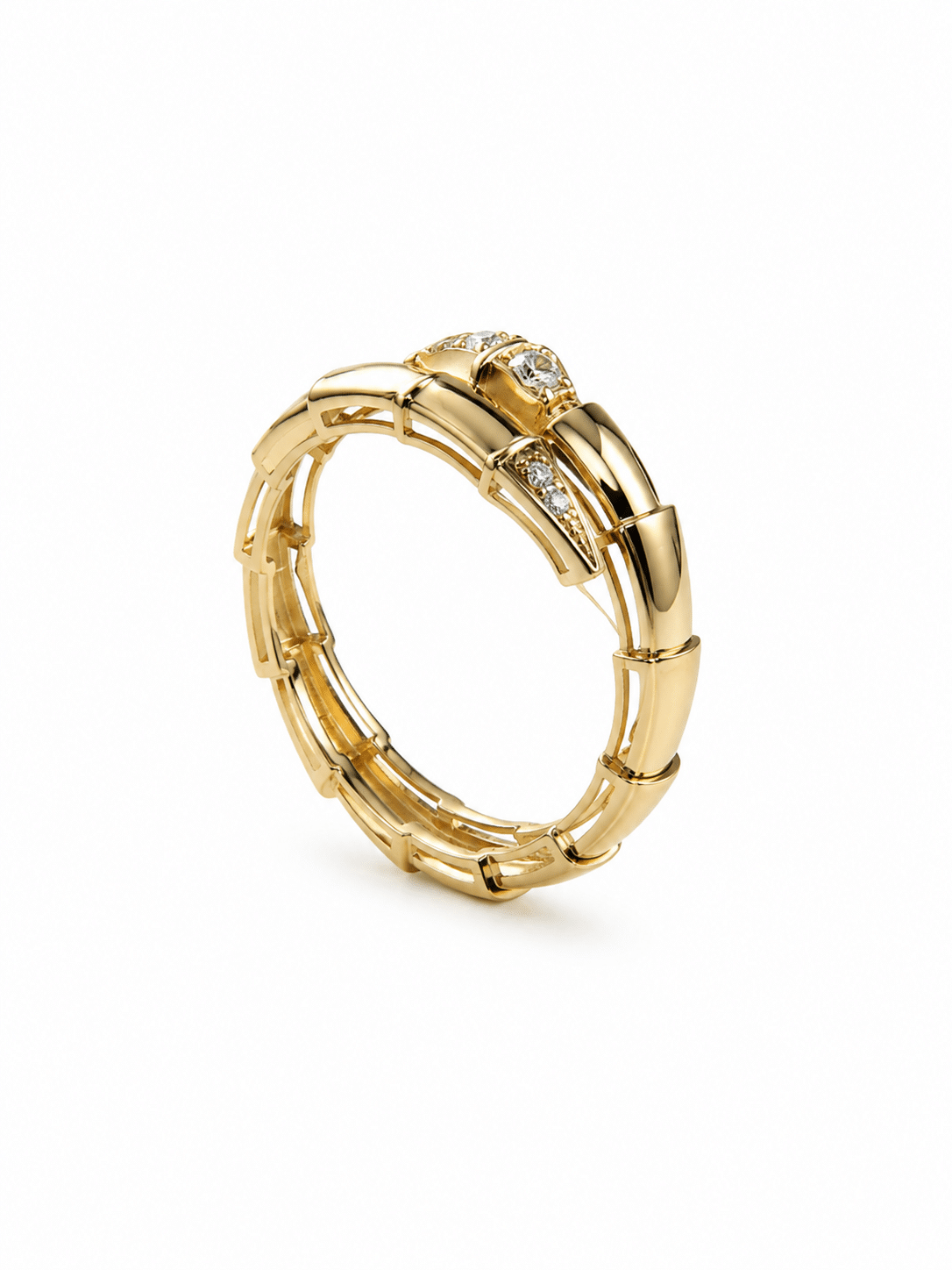 Zirconia Fancy Snake Ring - Imagen 3